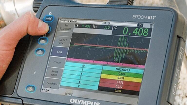Improve Inspections with the EPOCH 6LT Corrosion Module